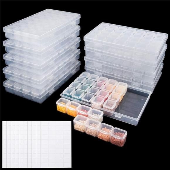 280 Slots Diamond Painting Storage Containers Diamond Accessories & Tools Boxes - Picture 1 of 8
